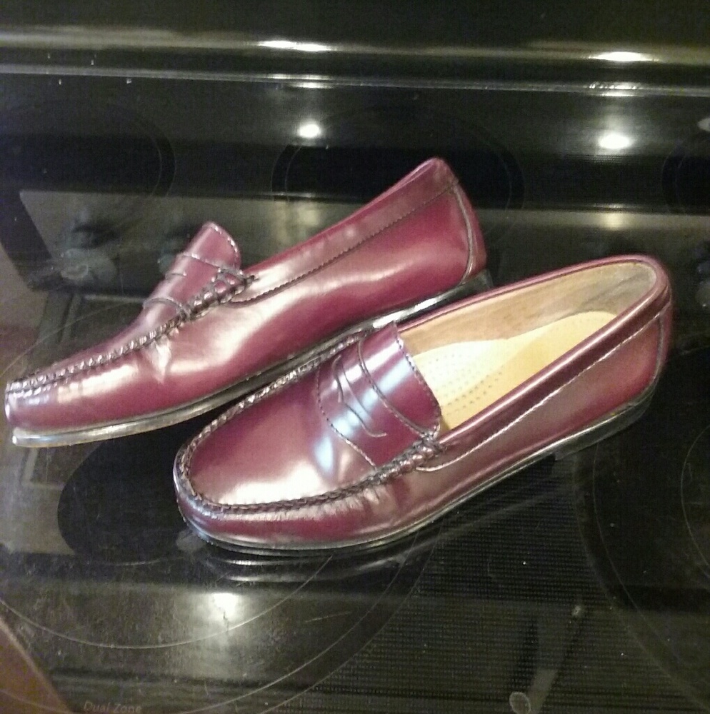 Bass Diane Weejuns Penny Loafers 7 Wide